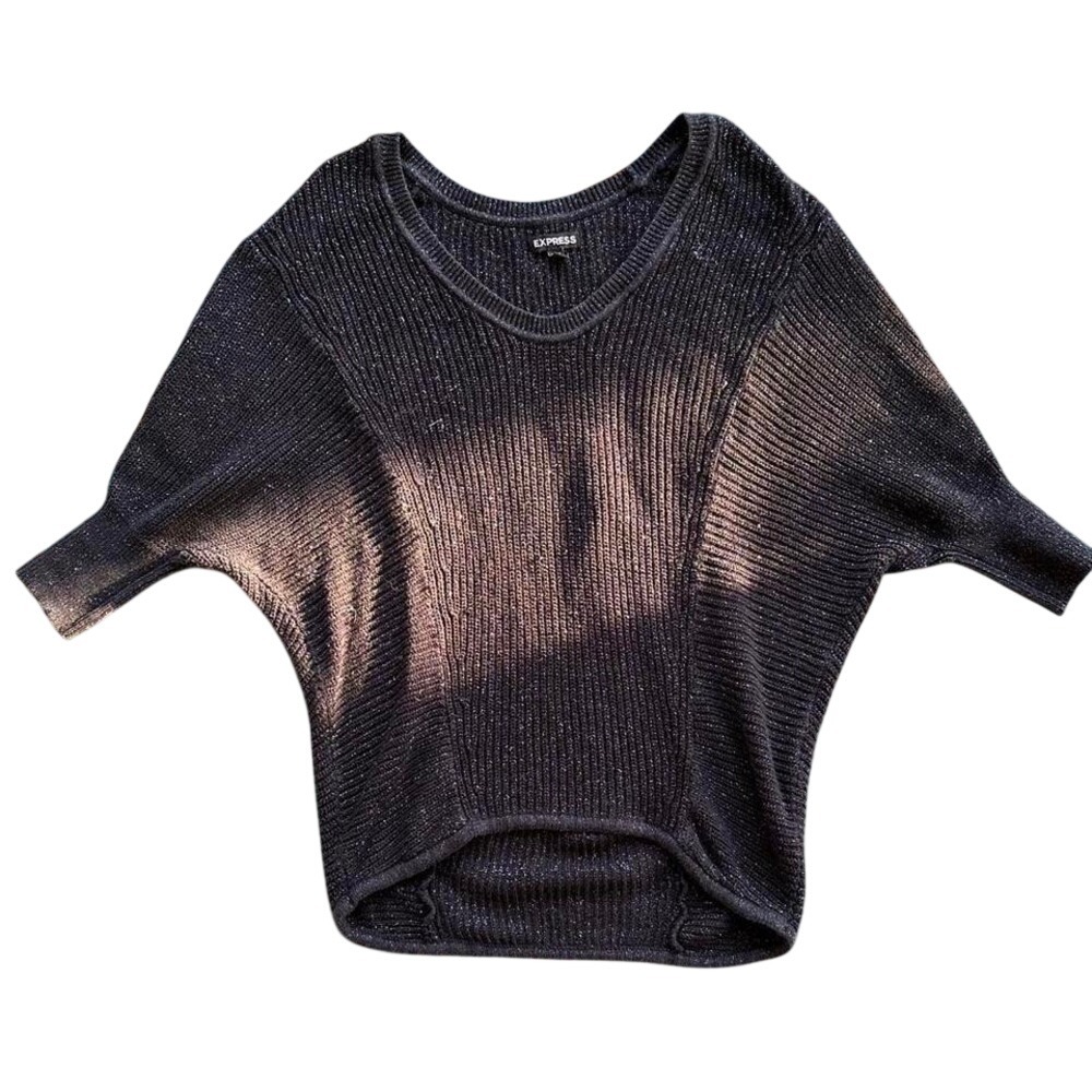 Express sparsely black knit sweater Size XS
